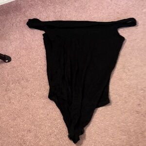 Black Off-Shoulder Top